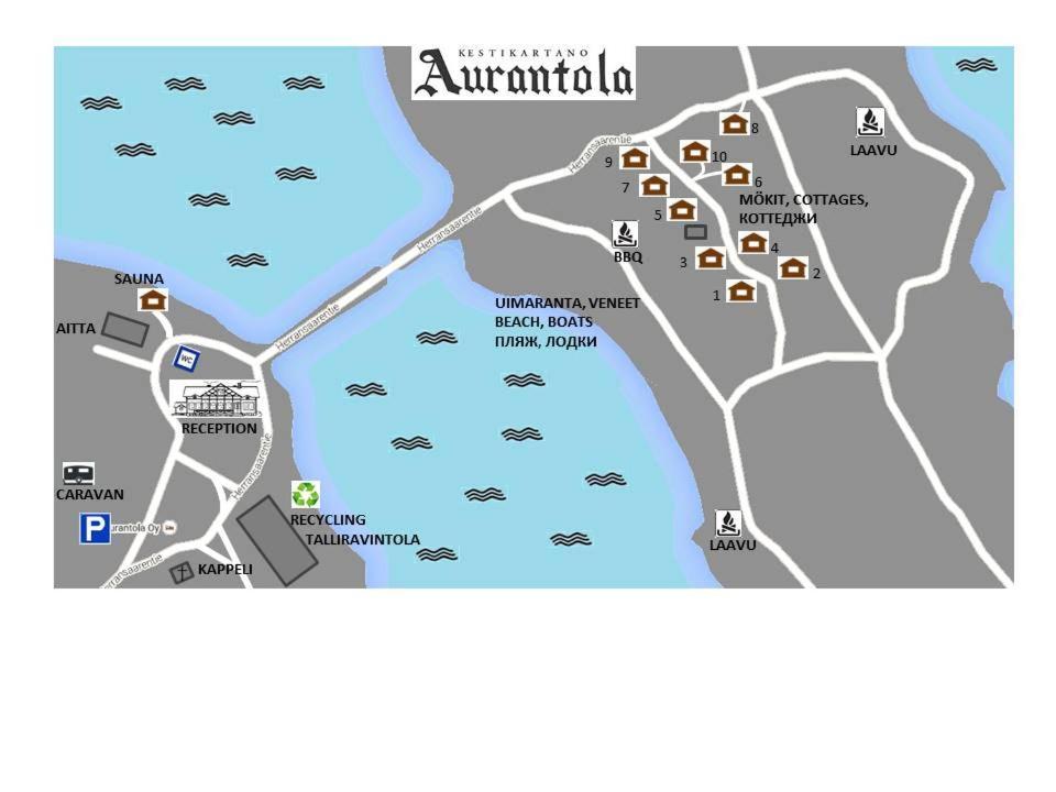 Aurantola Hotel Jaala Buitenkant foto